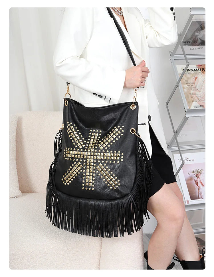 The Spur & Sparkle Shoulder Bag