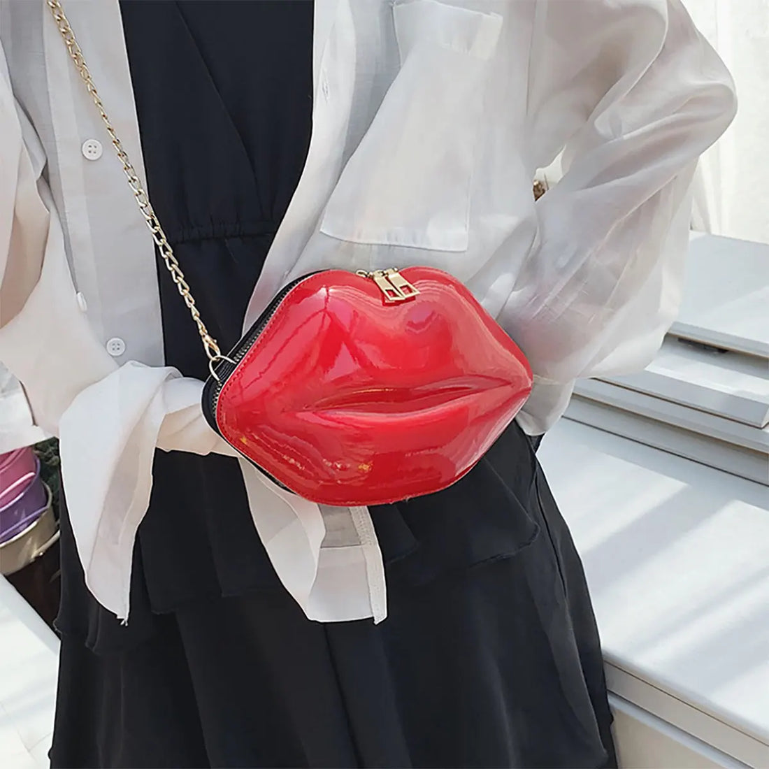 The Kiss & Tell Crossbody Bag