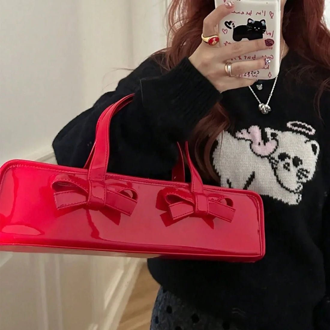 The Double Bow Darling Bag